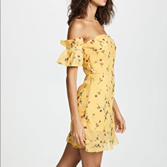 Nightwalker floral off the shoulder summer dress - Picture 5 of 5